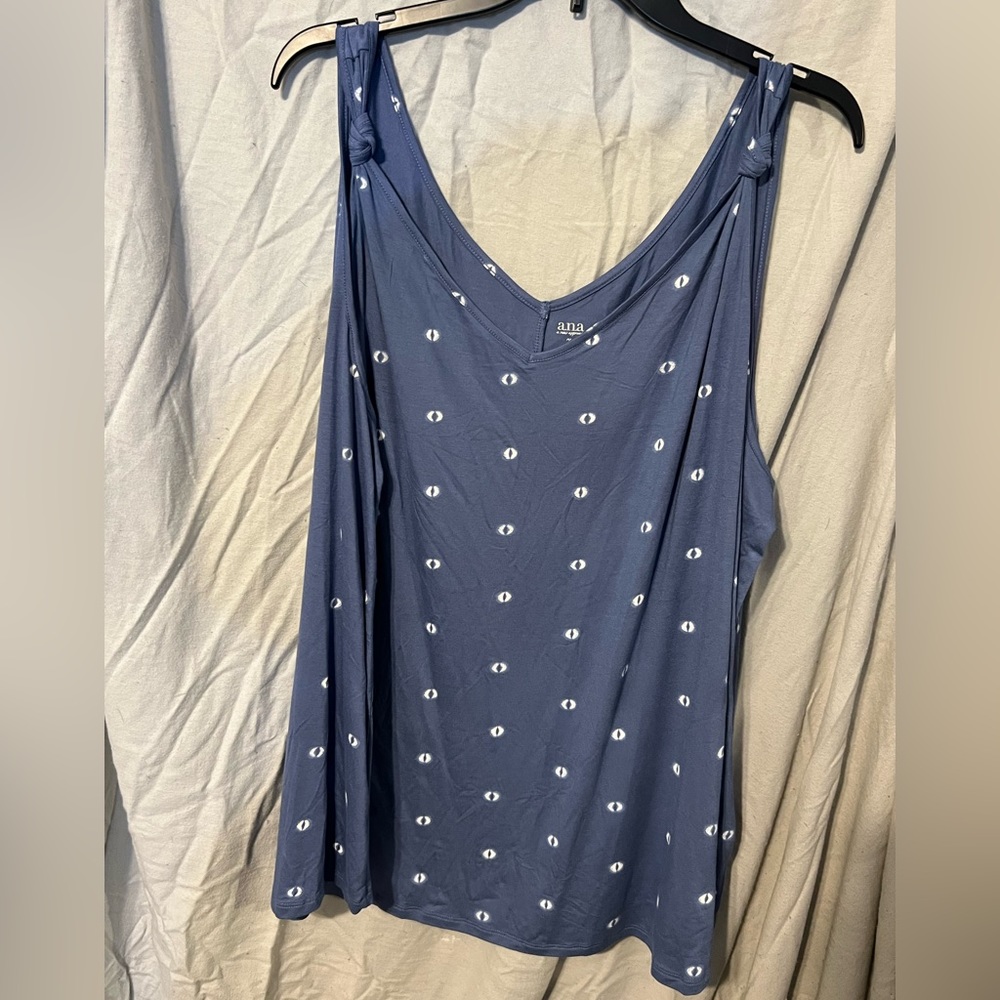 a.n.a/2x/Tank Top/Blue